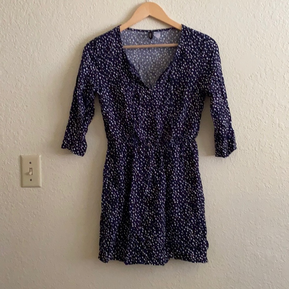 Blue heart dress